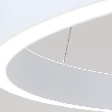 димируем LED полилей на кабел KOLK LED/60W/230V 2700/3000/4000K pr. 60 cm бял