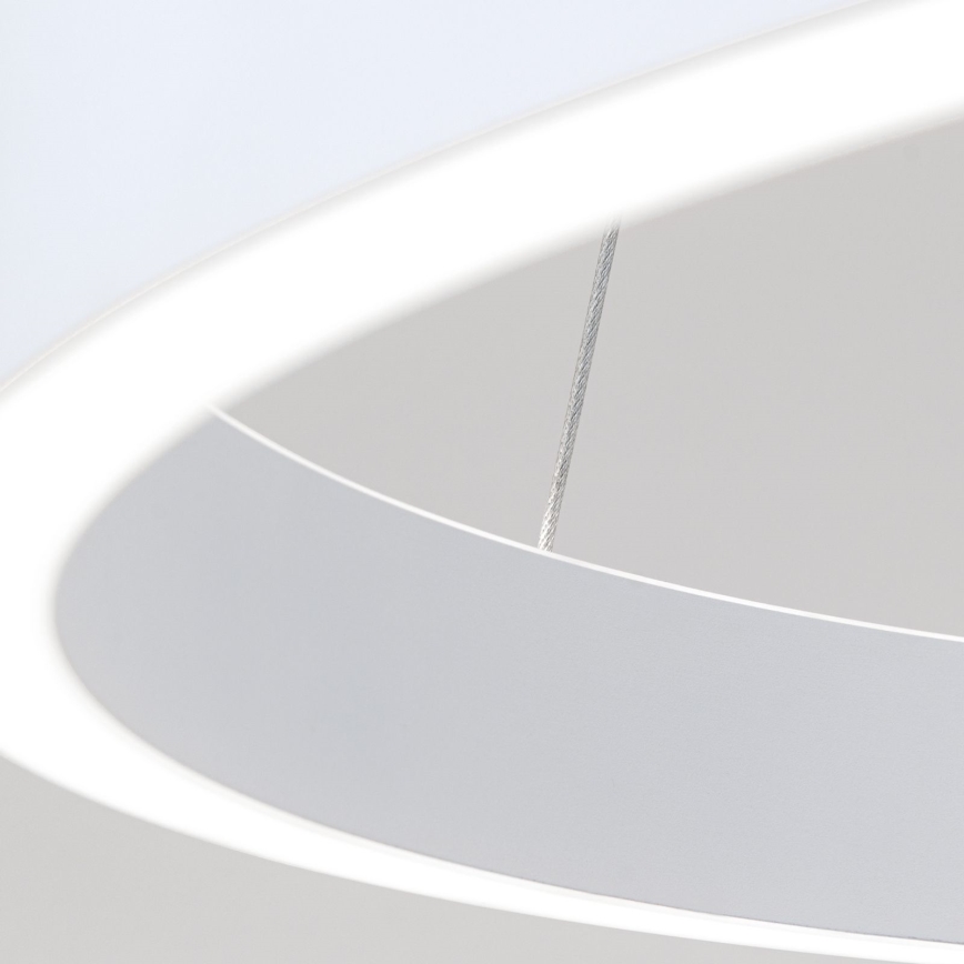 димируем LED полилей на кабел KOLK LED/60W/230V 2700/3000/4000K pr. 60 cm бял