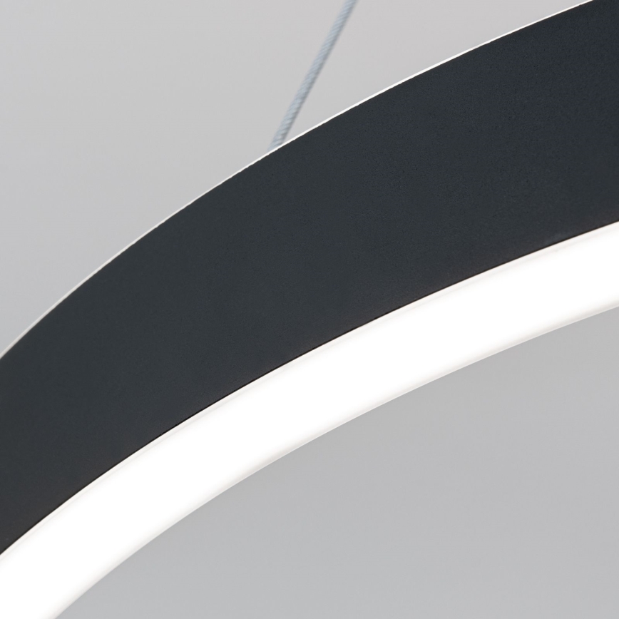 димируем LED полилей на кабел KOLK LED/60W/230V 2700/3000/4000K Ø 60 см черен