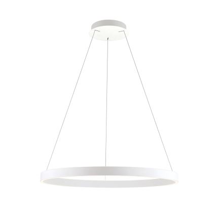 LED полилей на кабел с възможност за димиране KOLK LED/80W/230V 2700/3000/4000K Ø 80 см бял