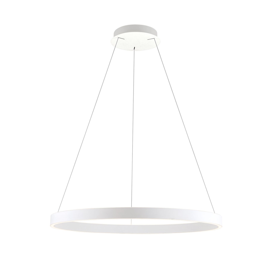 LED полилей на кабел с възможност за димиране KOLK LED/80W/230V 2700/3000/4000K Ø 80 см бял