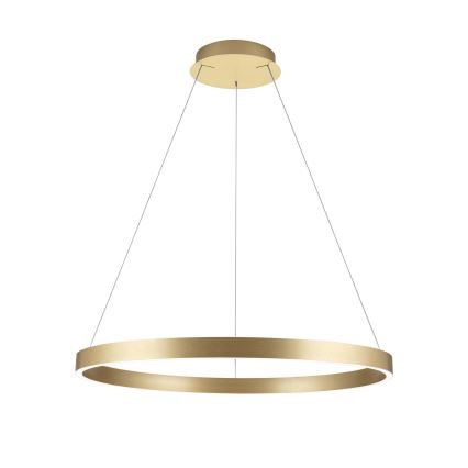димируем LED полилей на кабел KOLK LED/80W/230V 2700/3000/4000K Ø 80 см, златист