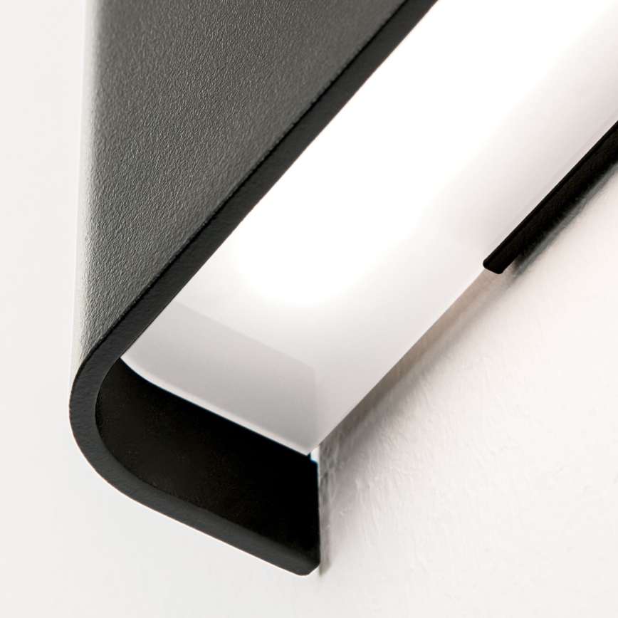 LED стенен аплик ACCENT LED/14W/230V черен