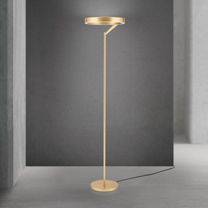 Регулируема LED подова лампа KOLK LED/40W/230V 2700/4000K златна