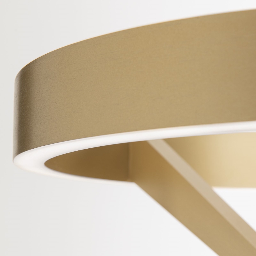 Регулируема LED подова лампа KOLK LED/40W/230V 2700/4000K златна