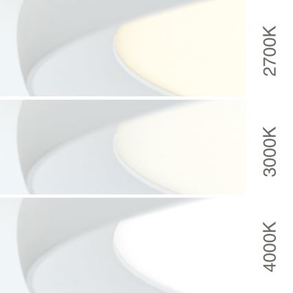 LED таванно осветително тяло KANT LED/50W/230V 2700/3000/4000K Ø 60 cm бяло