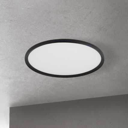 LED таванно осветително тяло KANT LED/50W/230V 2700/3000/4000K Ø 60 см черно