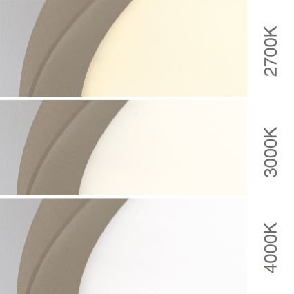 LED таванно осветително тяло KANT LED/66W/230V 2700/3000/4000K Ø 80 см бежово