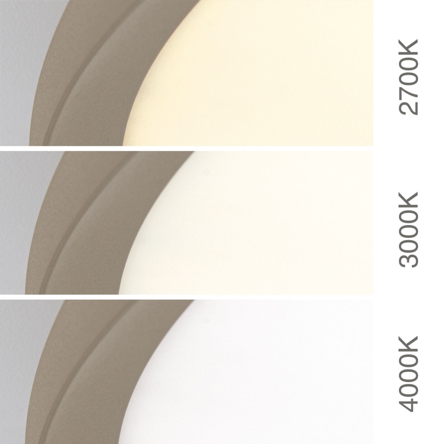 LED таванно осветително тяло KANT LED/66W/230V 2700/3000/4000K Ø 80 см бежово