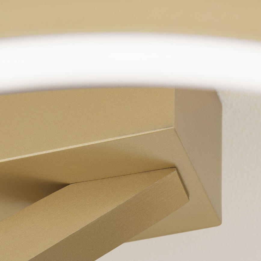 LED таванно осветително тяло KOLK LED/40W/230V 2700/3000/4000K Ø 40 см златно