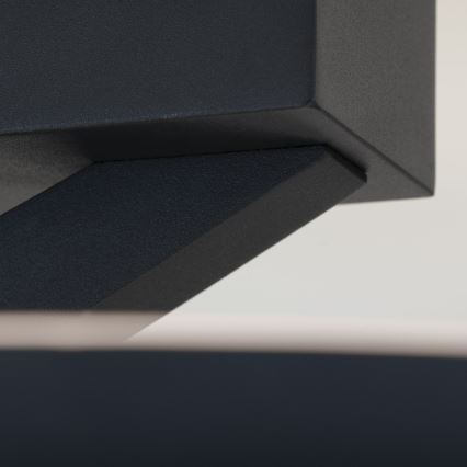 LED плафон KOLK LED/40W/230V 2700/3000/4000K Ø 40 см черен