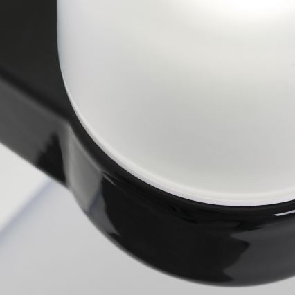 Стенна лампа OSTIA 1xE27/40W/230V черна