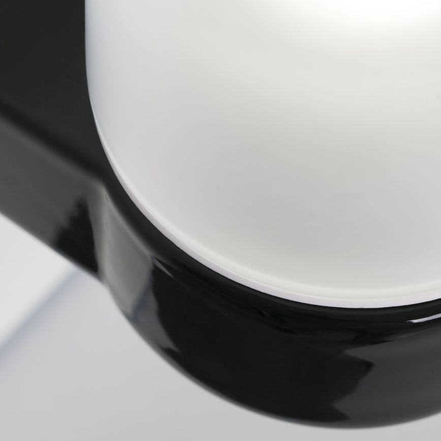 Стенна лампа OSTIA 1xE27/40W/230V черна