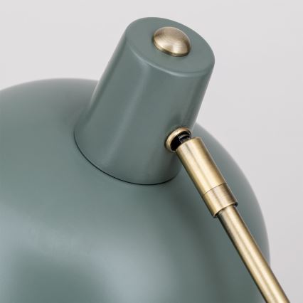 Настолна лампа FEDRA 1xE14/40W/230V мента/месинг