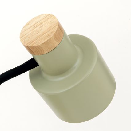 Настолна лампа GILI 1xE27/40W/230V зелена