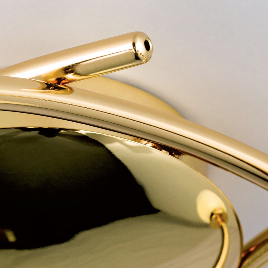 Полилей за директен монтаж CARLA 5xG9/28W/230V, златист