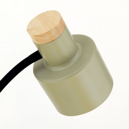 Подова лампа GILI 1xE27/40W/230V зелена