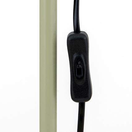 Подова лампа GILI 1xE27/40W/230V зелена