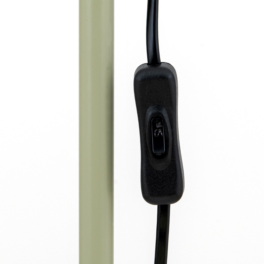 Подова лампа GILI 1xE27/40W/230V зелена