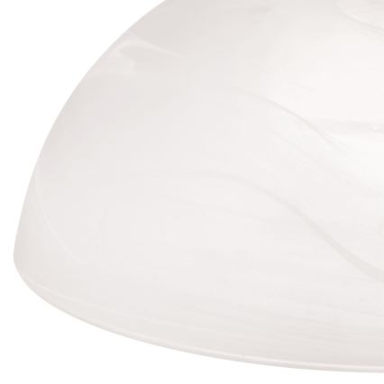 Полилей RULA на верига, 1xE27/40W/230V, диаметър 35 см, бял/бронзов