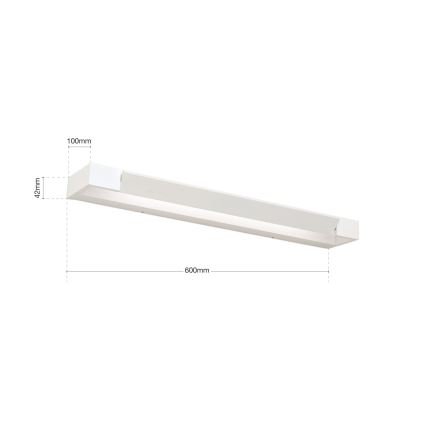 LED Лампа за огледало в баня MARILYN LED/18W/230V 60 см IP44 бял