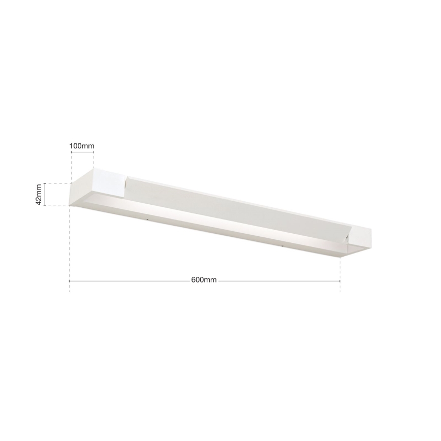 LED Лампа за огледало в баня MARILYN LED/18W/230V 60 см IP44 бял