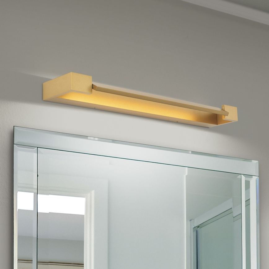 LED Лампа за огледало в баня MARILYN LED/18W/230V 60 см IP44 златист
