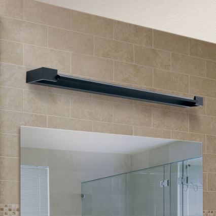 LED Лампа за огледало в баня MARILYN LED/24W/230V 90 см IP44 черен