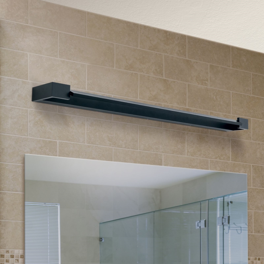 LED Лампа за огледало в баня MARILYN LED/24W/230V 90 см IP44 черен