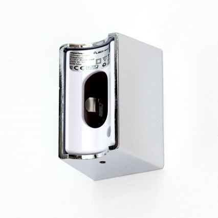 LED аплик VISAGIST 1xS14d/8W/230V бял