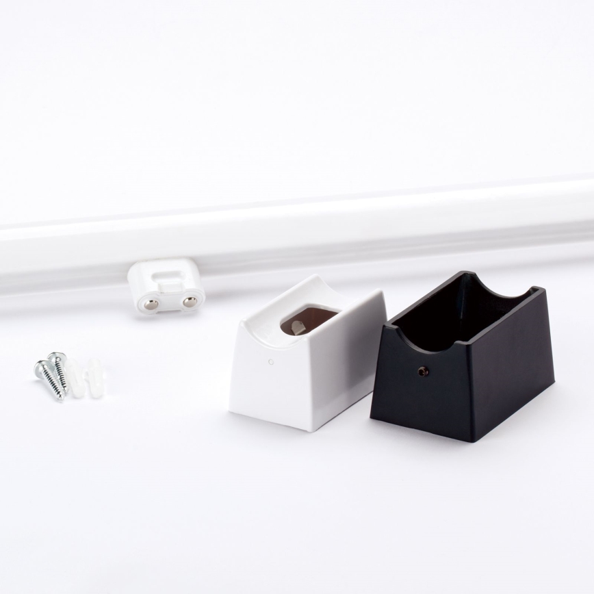 LED аплик VISAGIST 1xS14d/8W/230V черен