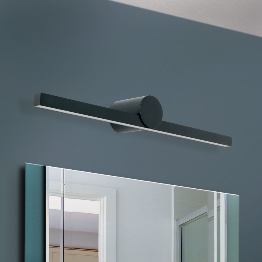 LED Лампа за огледало в баня BEAUTY LED/12W/230V 61 см IP54 черен