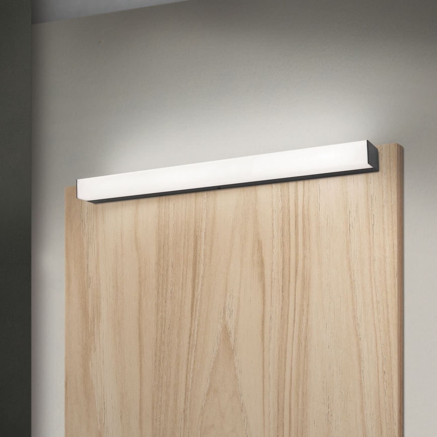 LED Лампа за огледало в баня HORIZON LED/12W/230V 3000/4000K 60 см IP44 черен