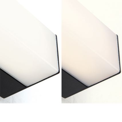 LED Лампа за огледало в баня HORIZON LED/12W/230V 3000/4000K 60 см IP44 черен