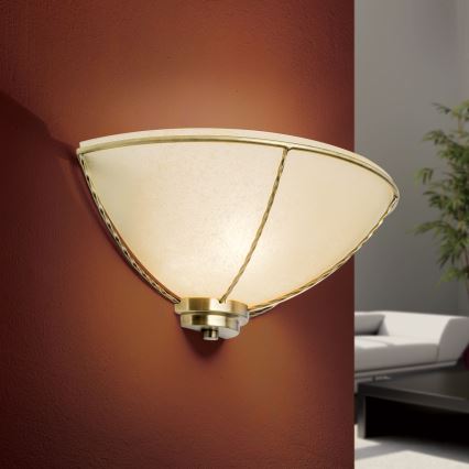 Стенно осветително тяло MAURO 1xE27/60W/230V, бронзово