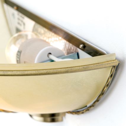 Стенно осветително тяло MAURO 1xE27/60W/230V, бронзово