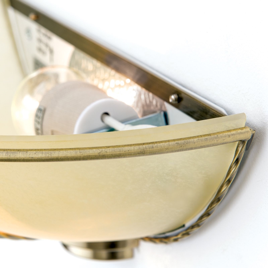 Стенно осветително тяло MAURO 1xE27/60W/230V, бронзово