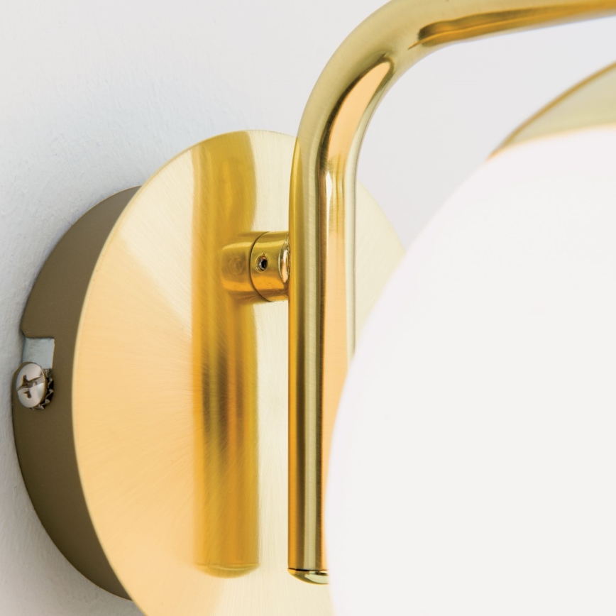 Стенна лампа MADIS 1xE14/40W/230V златна