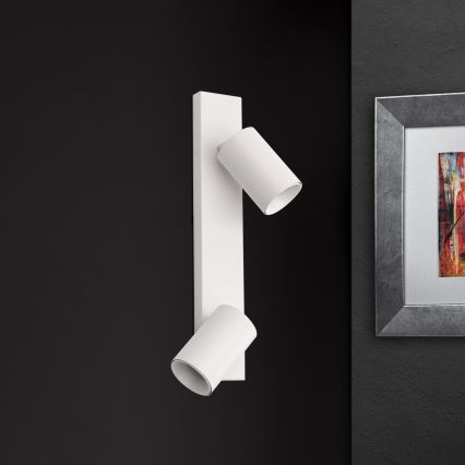 Настенно спот осветително тяло SEAN 2xGU10/13W/230V бяло