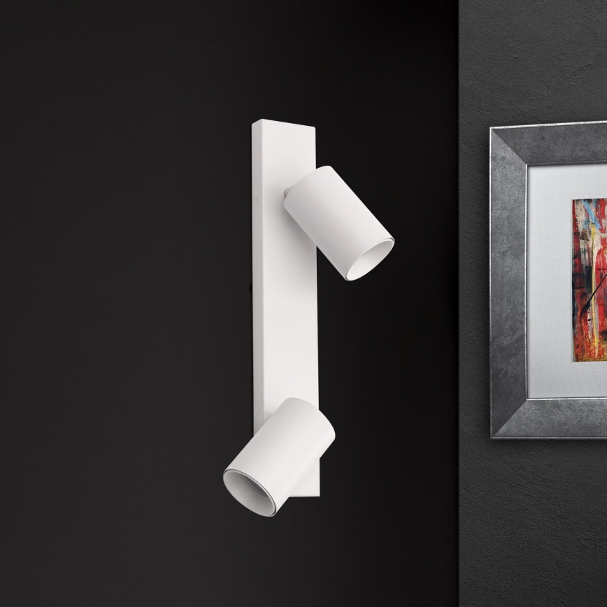 Настенно спот осветително тяло SEAN 2xGU10/13W/230V бяло