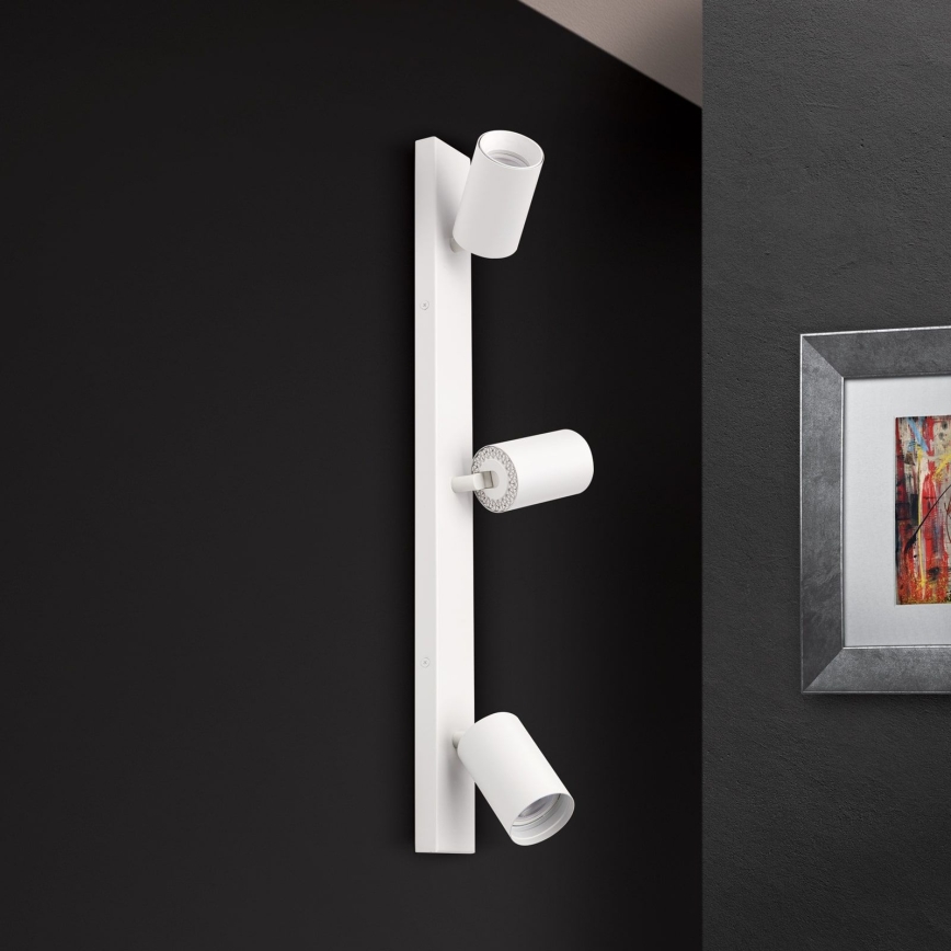 Стенно точково осветително тяло SEAN 3xGU10/13W/230V бяло