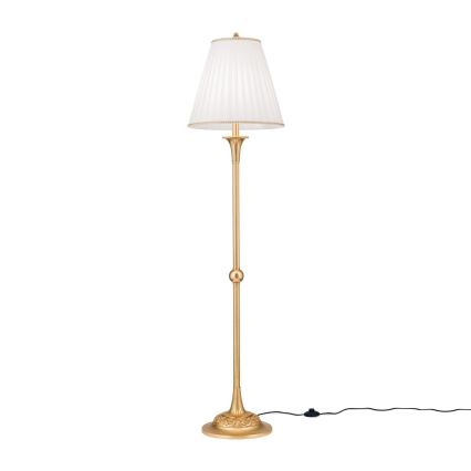 Лампион FONSA 1xE27/60W/230V бял/златист