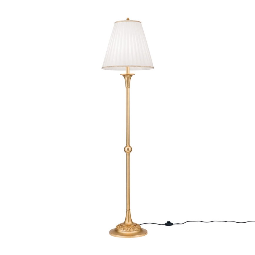 Лампион FONSA 1xE27/60W/230V бял/златист