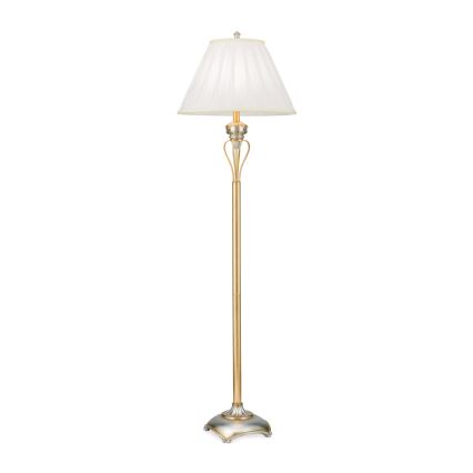 Лампион TIZIA 1xE27/60W/230V бял/златист/патина
