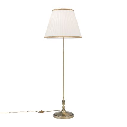 Лампион TONIA 2xE27/60W/230V 154 cm бял/бронзов