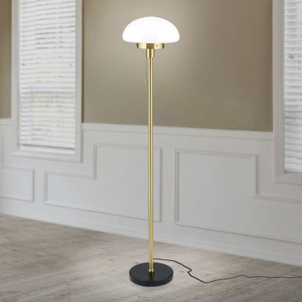 Лампион SPARTA 1xE27/40W/230V златист/черен