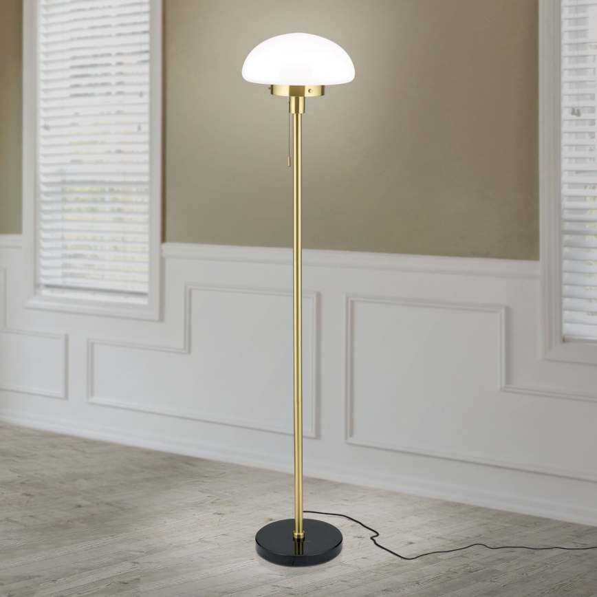 Лампион SPARTA 1xE27/40W/230V златист/черен