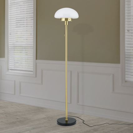 Лампион SPARTA 1xE27/40W/230V златист/черен