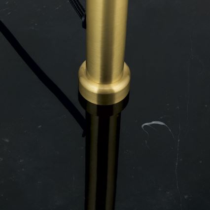 Лампион SPARTA 1xE27/40W/230V златист/черен