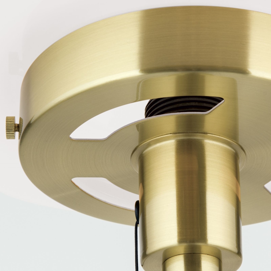 Лампион SPARTA 1xE27/40W/230V златист/черен